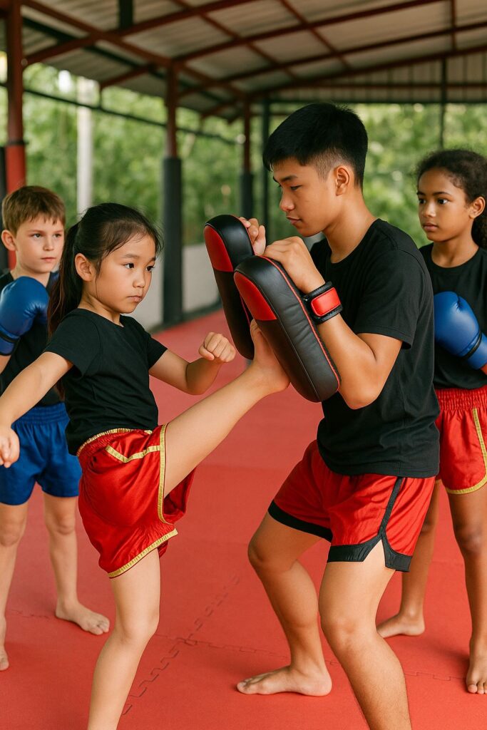 How Muay Thai Camps Help Kids Build Leadership and Focus Over Summer