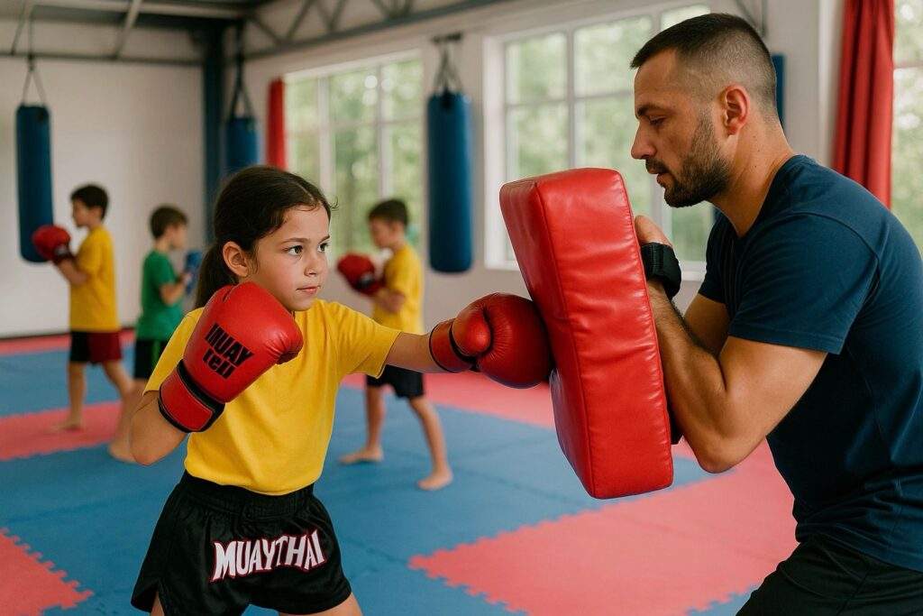 Preparando a tu hijo para su primer campamento de Muay Thai