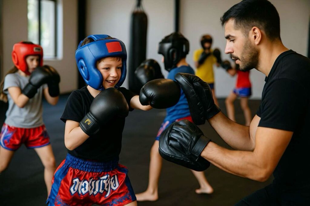 Preparar a tu hijo para su primer campamento de Muay Thai