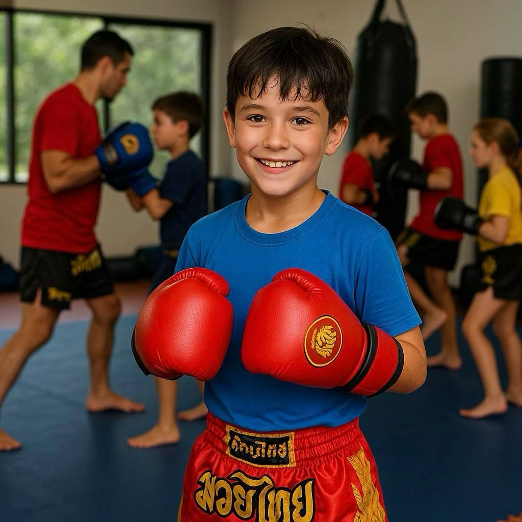 Preparando a tu hijo para su primer campamento de Muay Thai