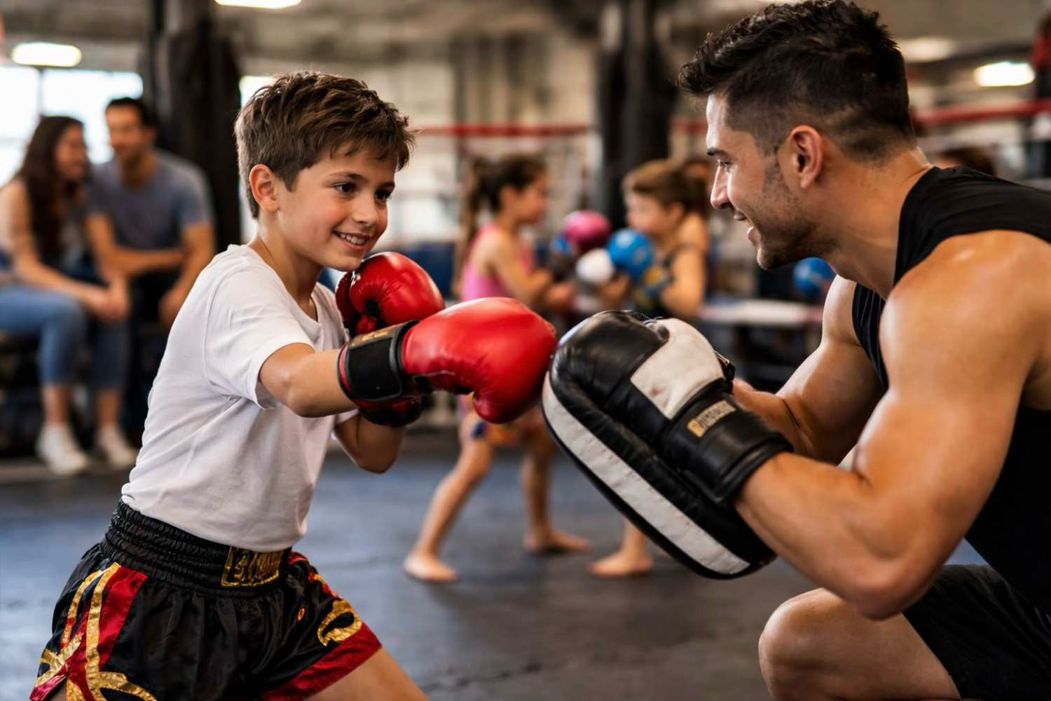 Preparar a tu hijo para su Primer Campamento de Muay Thai