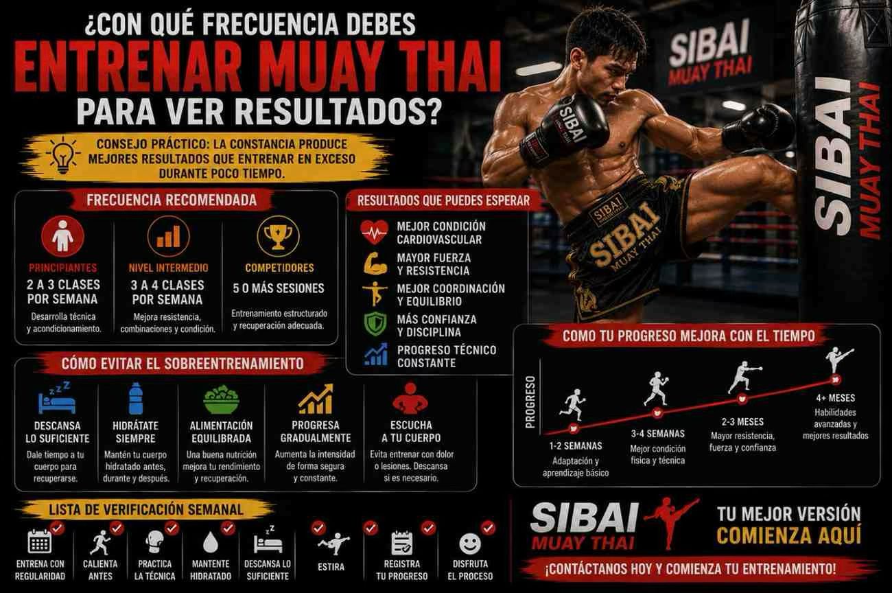¿Con Qué Frecuencia Entrenar Muay Thai para Ver Resultados?